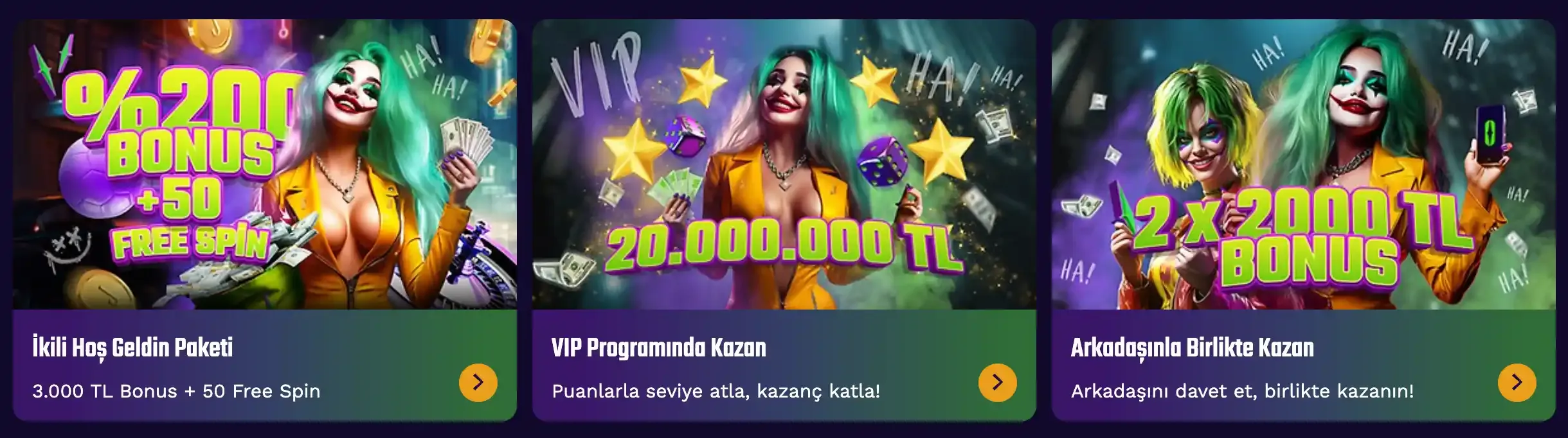 Jokera Casino Bonusları